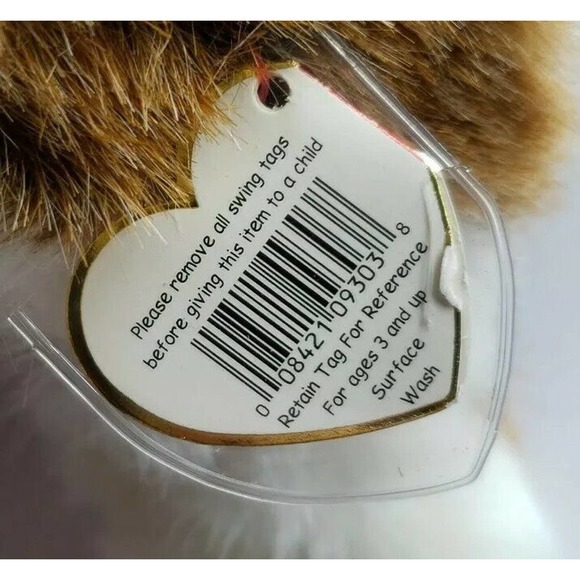 Ty Beanie Buddy "Stretch" the Ostrich 1998 – Retired – MWMT – Rare Classic - Picture 4 of 8